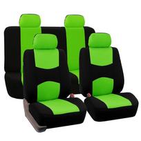 Prabangūs universalūs automobilio sėdynių užvalkalai sedanui, sunkvežimiui, mikroautobusui. Patogūs ir stilingi. 12 spalvų Green green