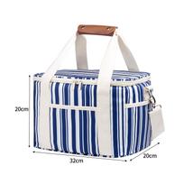 Large Capacity Waterproof Insulated Beach Camping Picnic Handheld Bag white