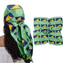 Poliesterio futbolo renginio vėliavėlės šalikas bandana daugiafunkcinis galvos apdangalas riešinė gerbėjams kvėpuojantis minkštas audinys 70x70cm 14 dizainų