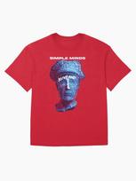 Simple Minds Simple Minds Oversized T-Shirt S blue