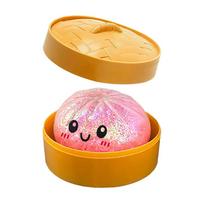 Dumpling Squishy  Box Cute Big Squishy Dumpling Stress Ball Fidget Sensory Toy For Adults Anxiety Relief Novelty Squeeze