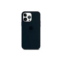 Silicone Case with MagSafe for iPhone 14 - Midnight Black