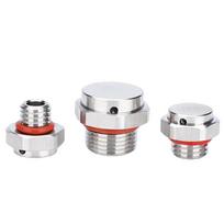 New 304 Stainless Steel Air Vent Valve Waterproof M5 M6 M8 M10 M12 Metal Vent Plug Screw In Heat Dissipation Plug M10X1.5