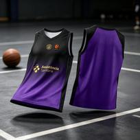 Barcelona Mamba 3D spausdintas šeimos krepšinio marškinėlis 2026-27 sezonui, be rankovių, kvėpuojantis tinklinis marškinėlis, gatvės krepšinio marškinėlis M