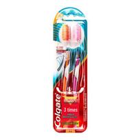Colgate Soft Bristle Dual-Core Deep Clean Toothbrush (2-Pack) white