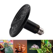 Lamp 220V-240V Anti-burst Ceramic Heating Non-light Lamps , Snake Basking Lighting 250W Black black