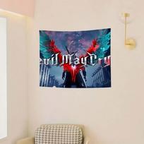 Devil May Cry Flags Personalized Items Flags For Bedrooms Home Funny 74x94cm(29x37in) black