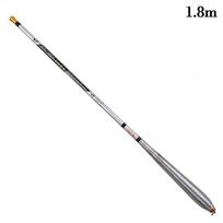Lake Portable Ultralight Carp Feeder Telescopic Fishing Rod Fishing Tackle Stream Hand Pole black
