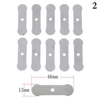 10pcs air compressor Valve Plates Aluminum Sheet Silver For Air Compressor Silent Oil Free Machine compressor Valve Plate