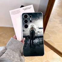 Rapper 999 J-Juice W-WRLD Phone Case For Samsung S25,S24,S21,S22,S23,S30,Ultra,S20,Plus,Fe,Note,10,9,5G Transparent Cover Samsung S24 white