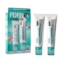 ANUA PDRN Hyaluronic Acid 100 Moisturizing Cream 60ml × 2pcs | Deep Hydration K-Beauty Value Set blue