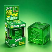 Schylling NeeDoh Nice-Sicle Sensory Stress Relief Squishy - Anti-Anxiety Squeeze Cube for Focus and ADHD - Portable Calm Down Toy green