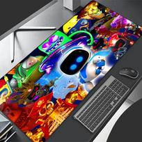 Astro Bot Theme Premium Non-slip Mouse Pad with Stitched Edges,Durable Rubber Material,for Desktop & Gaming Great Gifts 40cmx90cm