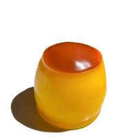 New Pudding Stress Ball Squishy Food-Shaped Pudding Squeeze Ball Fidget Toys Asmr Sensory Stress Relief Toys For Birthday Gift red