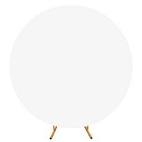 4FT Round Backdrop Cover Pure Color Balloon Arched Covers Circle Arch Stand Cover  Birthday Party 4FT balta