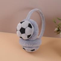 Sustiprinti Futbolo Vaikų Ausinės Apsauga Nuo Užšalimo Ausų Apsauga Ausinės Žieminės Lauko Style B gray
