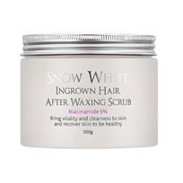 Beauty Recipe Snow White Ingrown Hair After Waxing Scrub 500g white