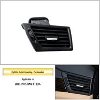 BMW X1 E84 Center Console Air Vent Grille Frame black