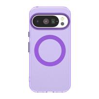 Dėklas dangtelis Google Pixel 10 Pro Pixel 10 Capas Galinis smūgiams atsparus belaidis įkrovimas magnetinis matinis Fundas Google Pixel 10 Pro XL Google Pixel 10 violetinė