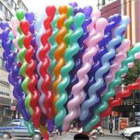 Wedding Accessories 10PC Spiral Children Balloon CLE 10 pcs blue