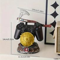 Žaidimų pultelio universalus laikiklis „God of War“ gray