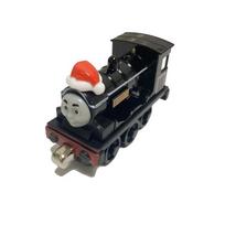 Tomas ir Draugai Kalėdų Senelio Kepurė Panelė Percy Mike Rosie Edward Donald Gorden Emily Murdoch Douglas1:43 Metalinis lietas modelis vaikams Žaislas black