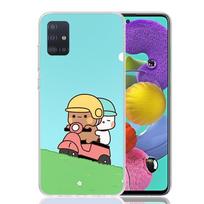Bubu Dudu Cartoon Cute Phone Case for Samsung Galaxy A52 A51 A50S A12 A22 A32 A72 A10S A30S A31 A71 Note 20 Ultra 10 Plus S10 Ga Samsung A10 blue