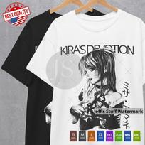 Misa Amane Death Note Waifu T Shirt Japanese Ecchi Tee Anime Manga Clothing 3XL white