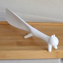 Cute Squirrel Shaped Sturdy Shoehorn Shoe Puller Long Handled Shoe Wear Aid Shoe Lifter Back Relaxation Portable Shoehorn Travel balta