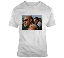 Fast Furious Vin Diesel Paul Walker Bros Speed Cars Fan T Shirt 2XL white