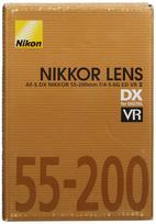 Nikon Telephoto Zoom Lens, AF-S DX NIKKOR 55-200mm f/4-5.6G ED VR II, for Nikon DX Format, AFSDXVR55-200G2