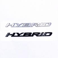 HYBRID anglų raidžių automobilio lipdukai lexus ES ES200 ES260 RX NX hibridiniams galinėms durelėms šoniniams sparnams modifikuoti priedai dekoratyviniai sidabras