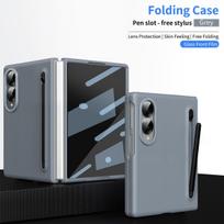 Samsung Z Fold8 Phone Case with Screen Protection & Stylus - Solid Color, Skin Feel, Drop Protection Z Fold 8 Ultra