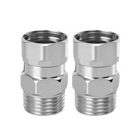 360 Rotatable Angle Valve Connector 304 Stainless Pipe Fitting New Pipe Swivel Connector  Bathroom 1PC