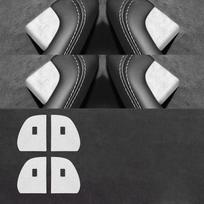 For Tesla New Model 3 Y Juniper Highland Car Open Door Button Stickers Armrest Window Lift Button Switch Interior Accessories balta