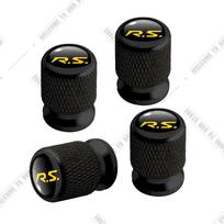 Car CNC Aluminum b81 GT RS Emblem For Megane Kadjar Clio Logan Arkana Sandero Vel Duster 4pcs Tire Valve Air Port Stem Cover Caps