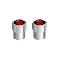 Motorcycle Keychain suede Keyring tire valve caps For SUZUKI VSTROM DL250 DL650 V-Strom DL1000 DL 650/ 1000/X sidabras
