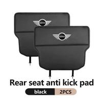 Automobilio sėdynės apsauga nuo spyrių Priekinės sėdynės apsauginis nuo įbrėžimų kilimėlis MINI R52 R53 R56 R57 R58 R60 CLUBMAN COUNTRYMAN emblemai