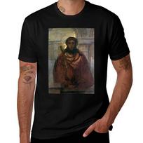 Jesus Christ Ecce Homo By Adam Chmielowski Tshirt Plus Size Loose Fit Tshirt 4XL gray