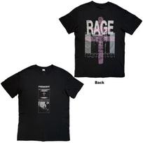President T-Shirt: Rage (Black) (Back Print) OFFICIAL NEW 2XL gray