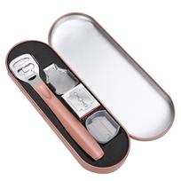 Callus Shaver Set Stainless Steel Foot Dead Skin Removal Foot File Pedicure SetRose Gold black
