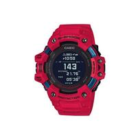 G-Shock G-Squad serija GPS Širdies ritmo matavimas Daugiafunkcis jutiklis LED apšvietimas Saulės energija Veikiantis Dervos dirželis Vyriški laikrodžiai Mėlynas GBD-H1000-4 Red black