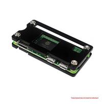 Raspberry Pi Zero 2 W: Akrilinis dėklas, Kaištiniai antgaliai ir Aušintuvo rinkinys