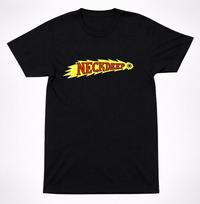 Neck Deep Comet Logo T-Shirt Pop Band Hardcore Emo Scene Pop Black Tee 4XL yellow