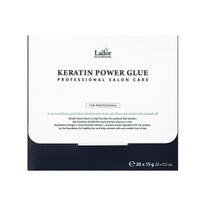 LA'DOR Keratin Power Glue Protein Replenishment & Anti-Split Ends 15g x 20, Leave-In Hair Treatment, Korean Hair Care gray