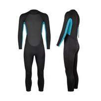 3mm Neoprene Wetsuit Scuba Diving Snorkeling Surfing Swimming Men Adult Full Body Thermal Protection XL dangaus mėlyna spalva