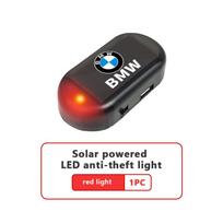 Solar Powered Car Fake Security Light LED Caution Lamp Alarm Lamp For BMW M Sport M2 M3 M4 M5 M6 E46 E90 E60 F10 F20 E87 X3 X6 fsdf08 black