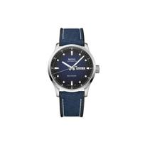 Mido Helmsman serijos Millennium laikrodis Automatinis mechaninis judėjimas Atsparus vandeniui 100 metrų 42 mm Mėlynas ciferblatas Audinio dirželis M038.430.17.041.00 Brand Chen Shopping Bag black