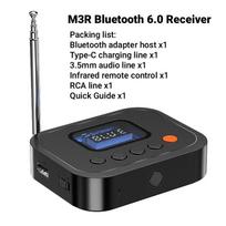 KEBIDU Bluetooth 6.0 Audio Receiver FM 3.5mm AUX Wireless Adapter U-Disk Play remote control For Car Kit Speaker Amplifier China Mainland juoda