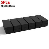 Double-sided Adhesive Furniture Wall Protectors Shock Protection Anti Vibration EVA Foam Pads Black White Headboard Bumper Bench